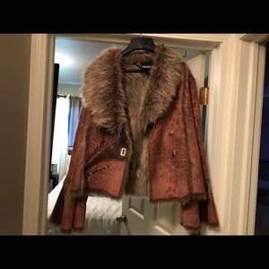 Winter coat brown